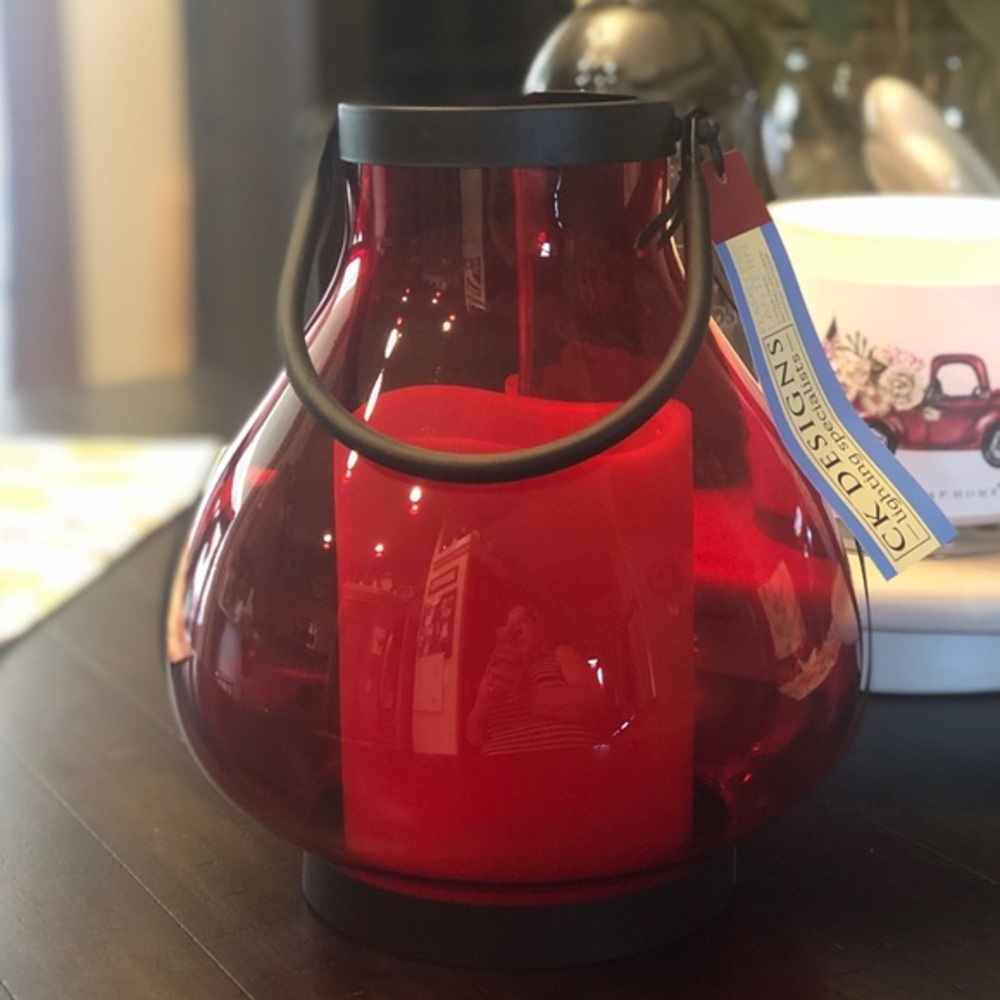HP🎉 Gorgeous Modern Farmhouse Flameless Lantern
